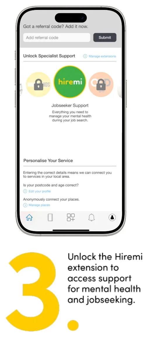 Step 3. Unlock Hiremi
