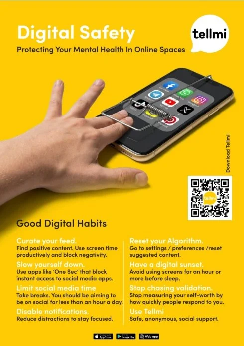 Tellmi Digital Safety Workshop Poster