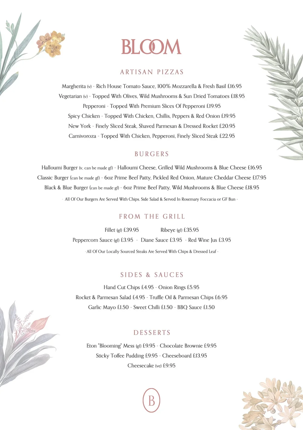 Saturday Brunch — Bloom