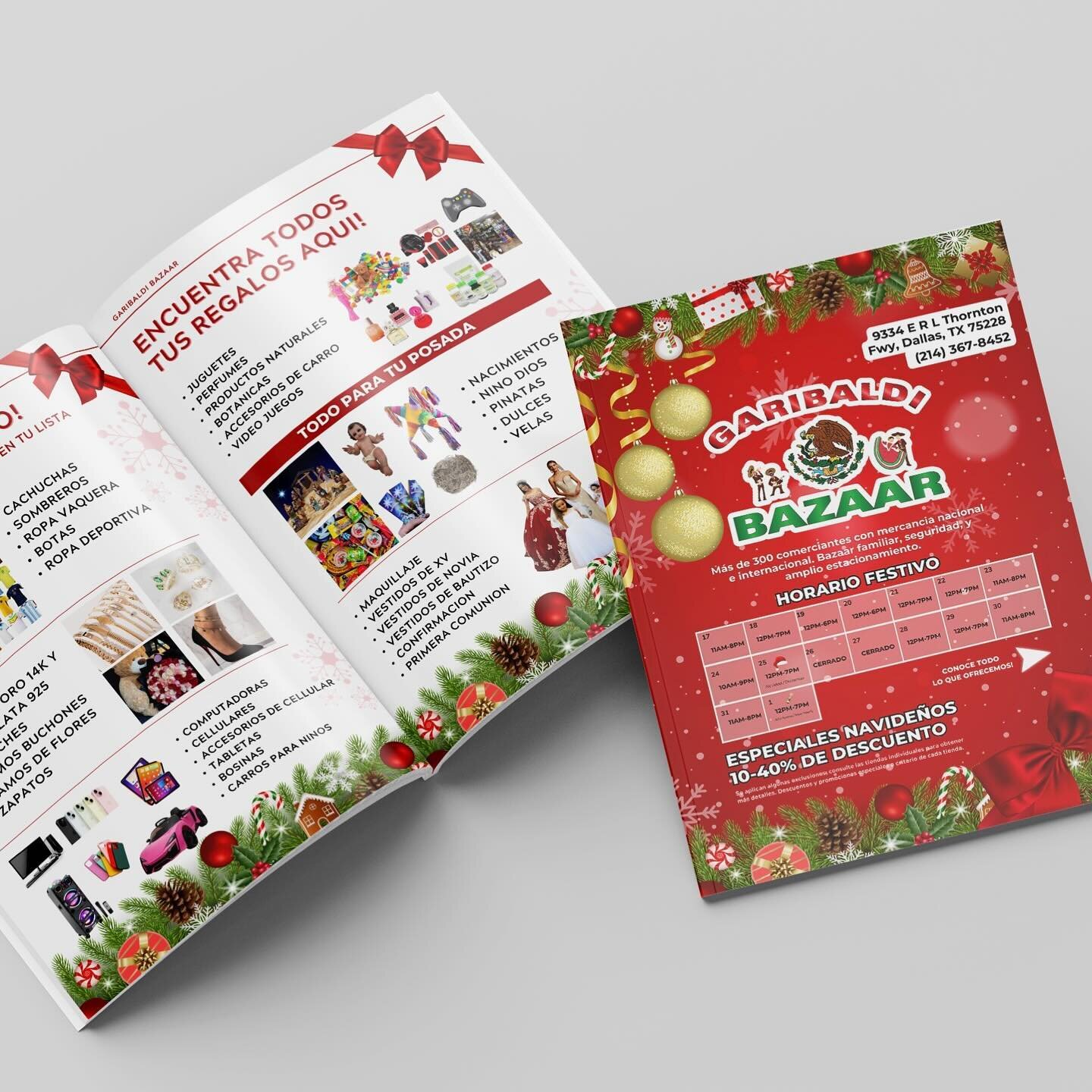 Holiday Catalog Design for @garibaldibazaar 🎁🎅🏻✨

Businesses scoring seasonal promotions beyond social media aren&rsquo;t just boosting sales &ndash; they&rsquo;re expanding their reach. Mixing things up with offline marketing tactics connects wit
