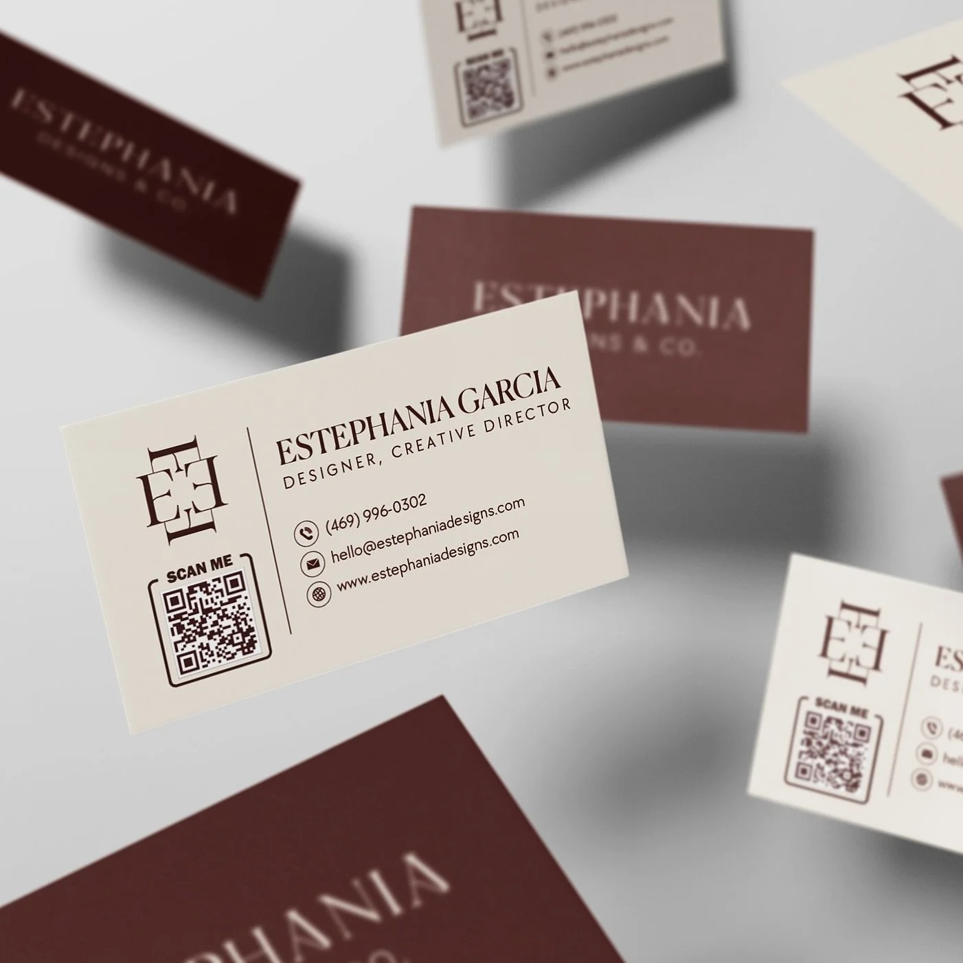 Authority is built in the details. After a rebrand, even something as simple as a business card becomes a tool that reflects your growth, expertise, and the trust you&rsquo;ve earned.

#businesscardsdesign #estephaniadesigns #dallastx #dallascreative