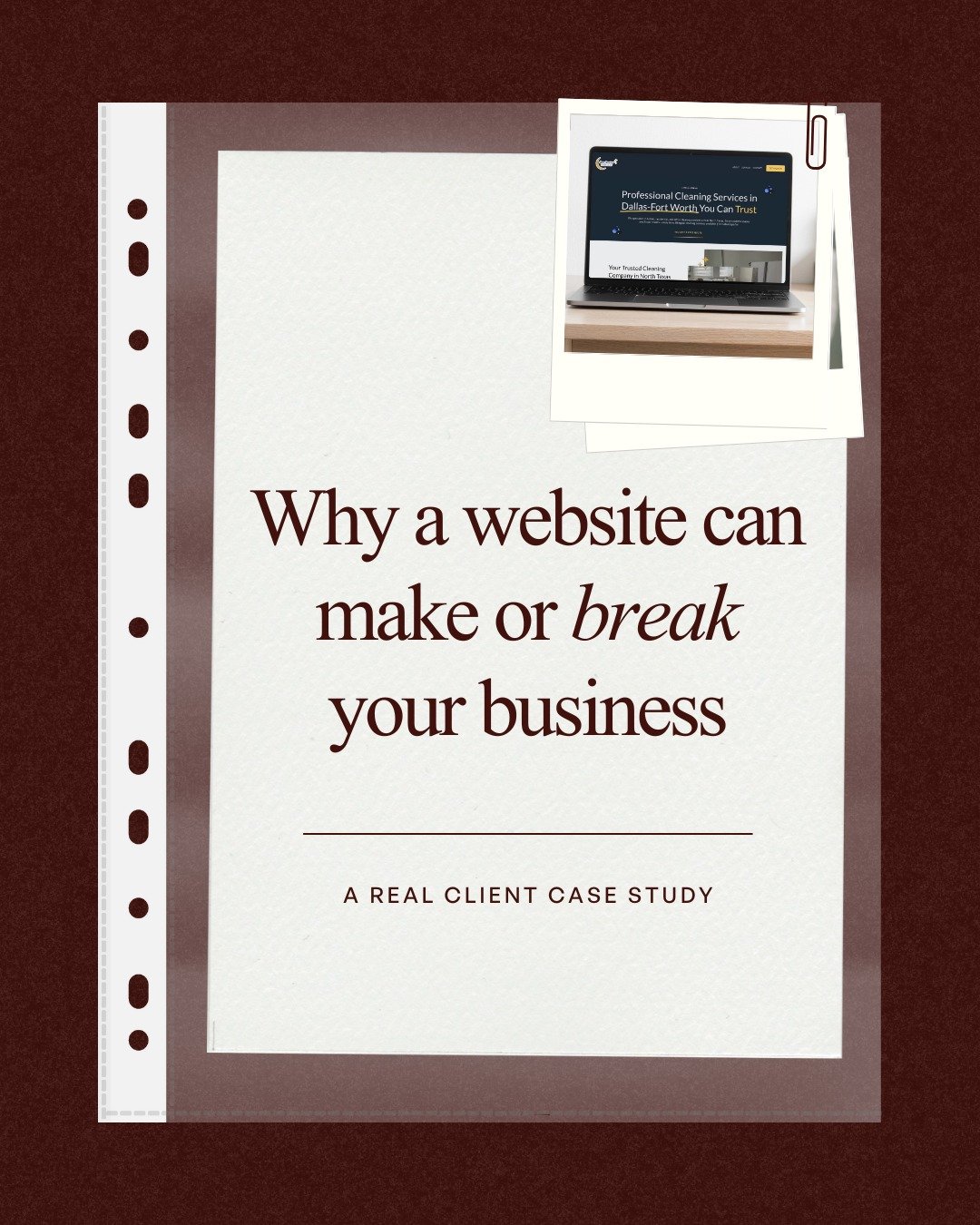 Outdated website &rarr; missed opportunities.
Refreshed strategic design + SEO &rarr; more visibility, trust, and bookings.

Here&rsquo;s how we helped Stars Cleaning Services DFW go from hidden to hired. 🚀

#websitedesign #dfwbusiness #brandingstud