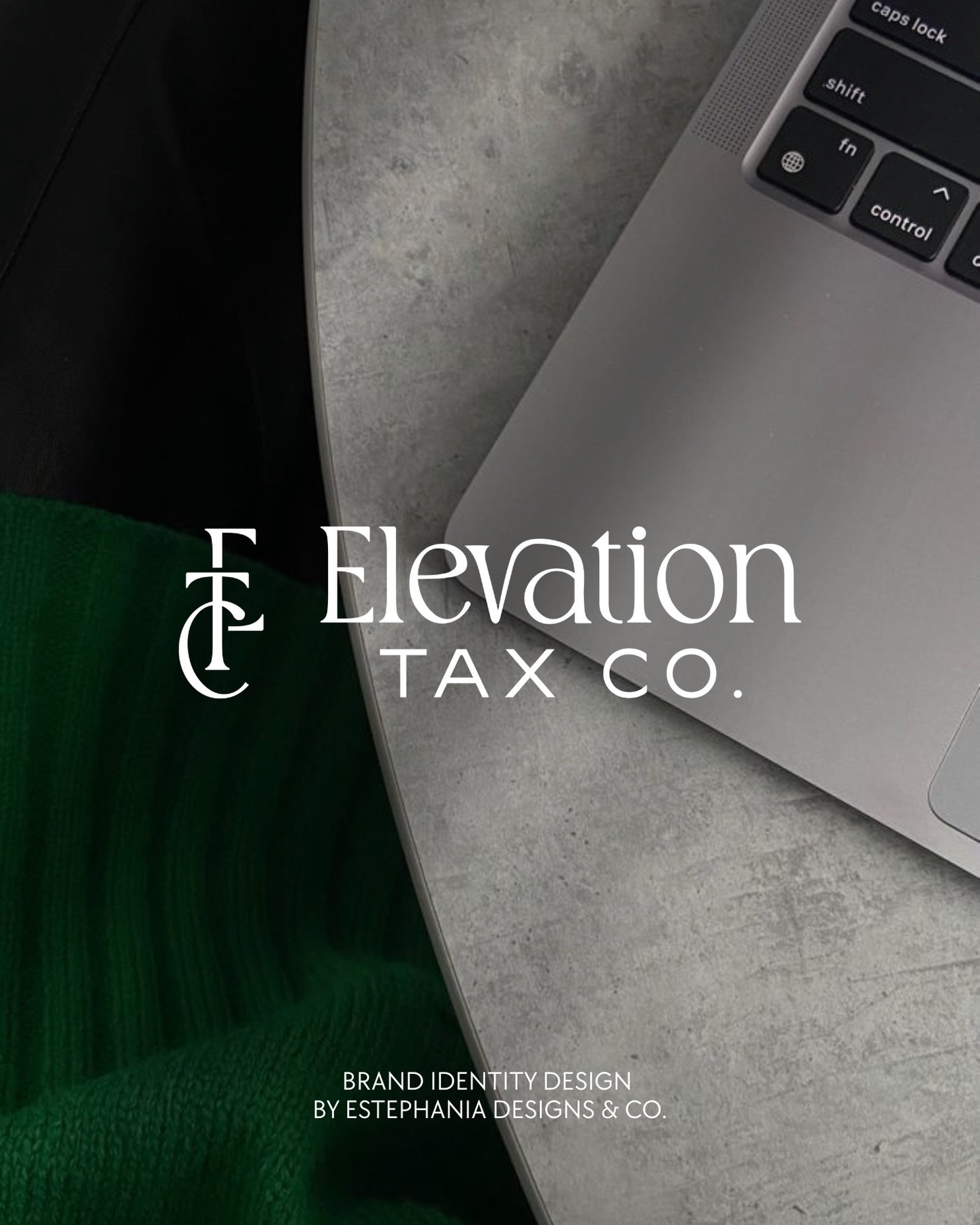 Introducing the new chapter for Elevation Tax Co. 💰✨

New name, new brand image. ✅

My client had years of experience and a loyal clientele, but her brand visuals weren&rsquo;t doing her credibility justice. It was DIY, pieced together between clien