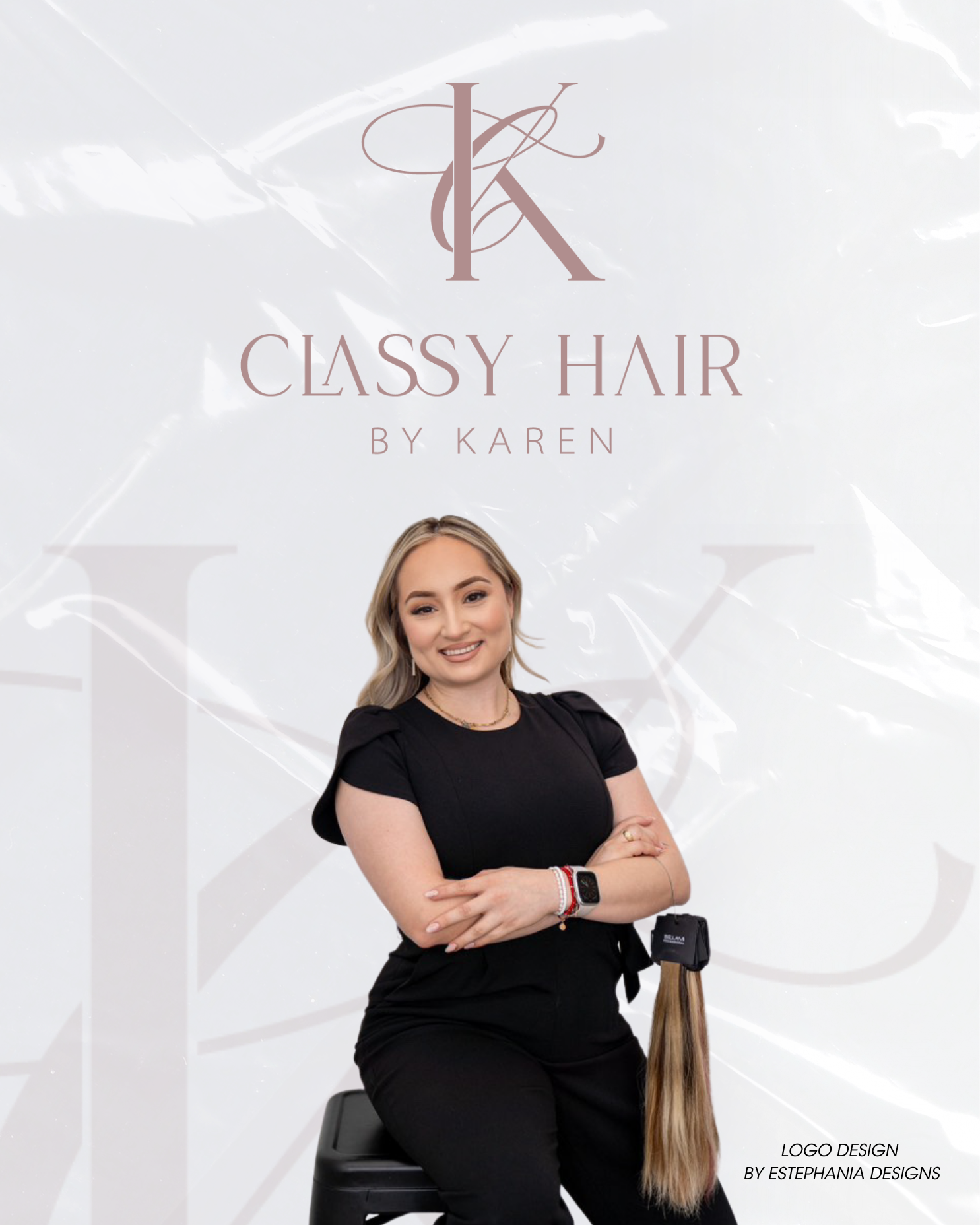 hairstylist logo design.