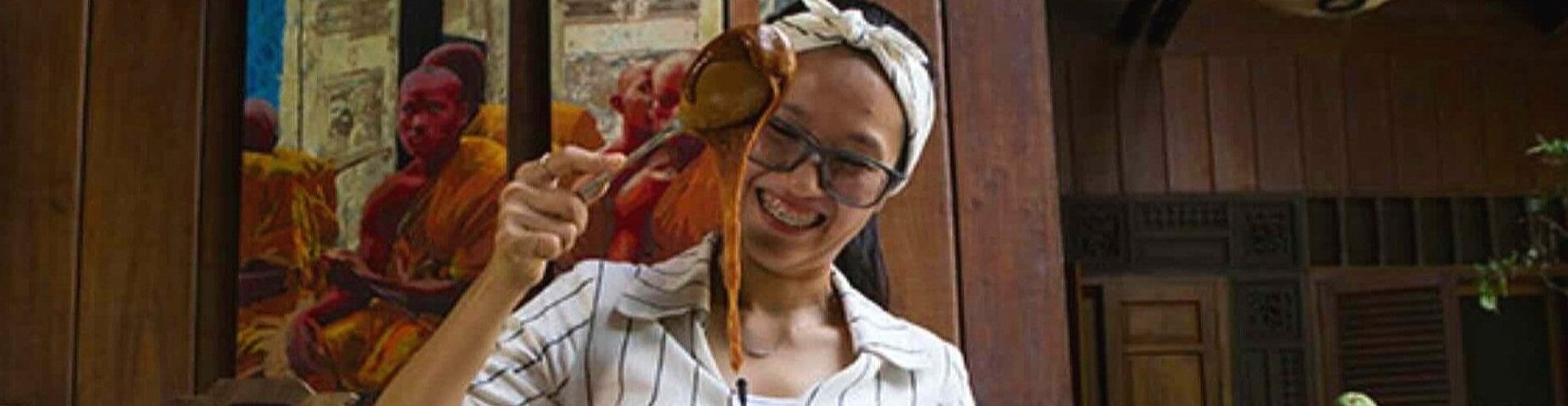 Cambodian palm sugar, a traditional sweetener used in many Khmer dishes and desserts