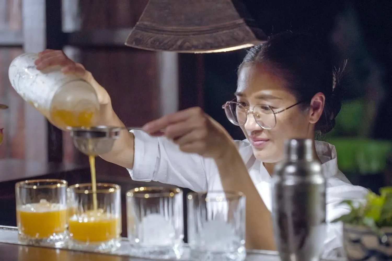 Chef Nak’s homemade cocktails featured in Prestige for her Cambodian dining experience
