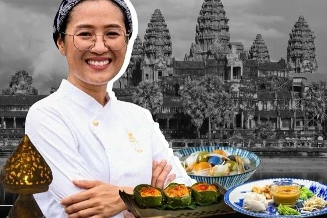 Chef Nak is smiling for YourStory magazine feature