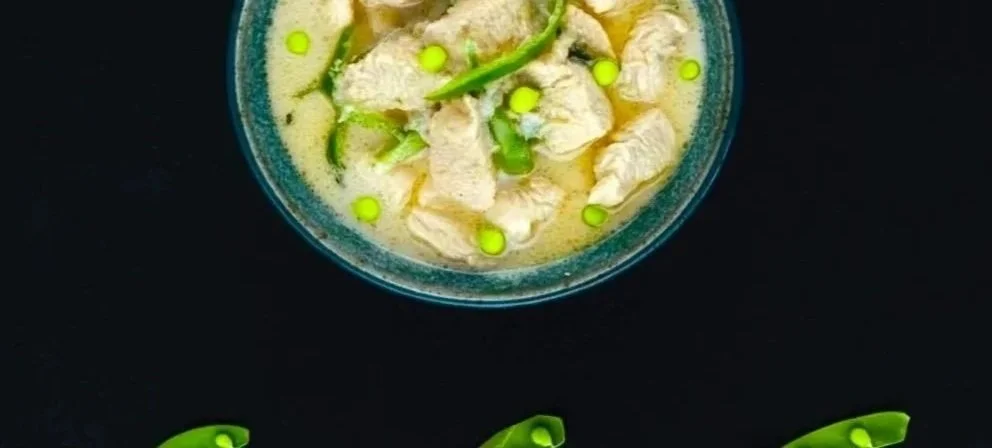Chicken Emerald Soup, a royal Cambodian recipe from Chef Nak’s SAOY cookbook