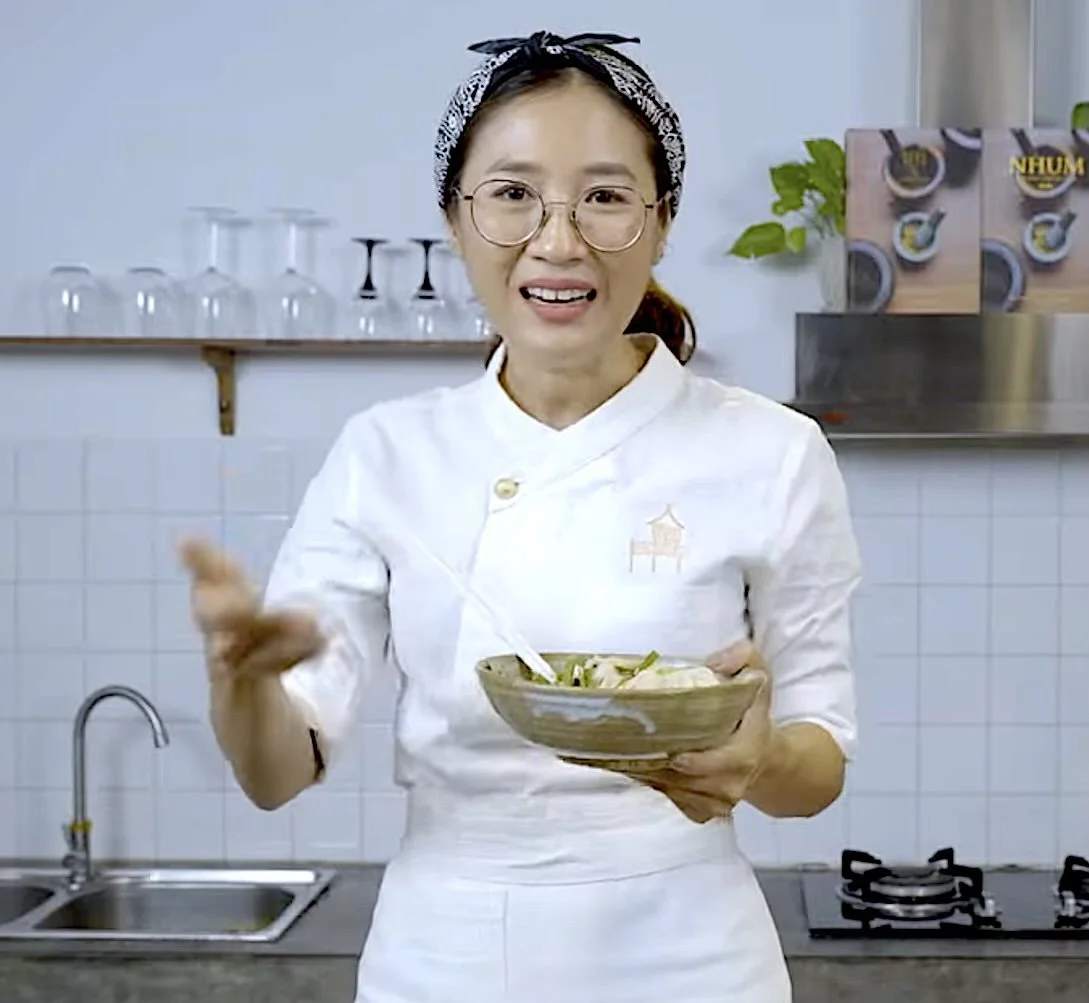 Chef Nak's cooking show video unveils Siem Reap's gem: 'Fresh Cambodian Rice Noodles with Teuk Prohok.' 