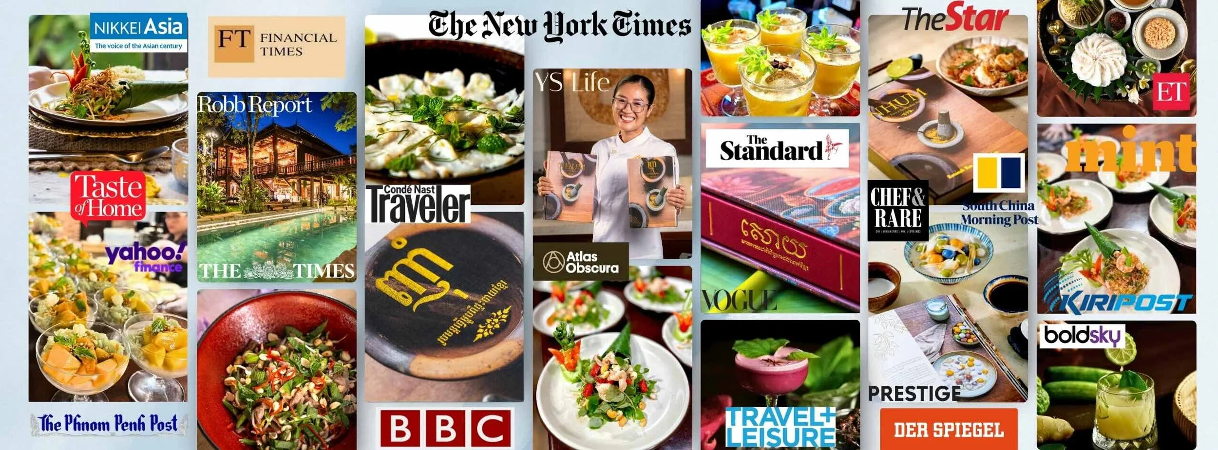 Chef Nak’s work has been featured by leading international media across Asia, Europe, and North America.
