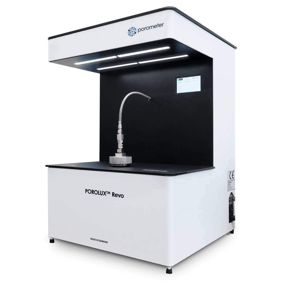 Porometer Portable Porometer - pore size distribution and capillary flow porometry measurement