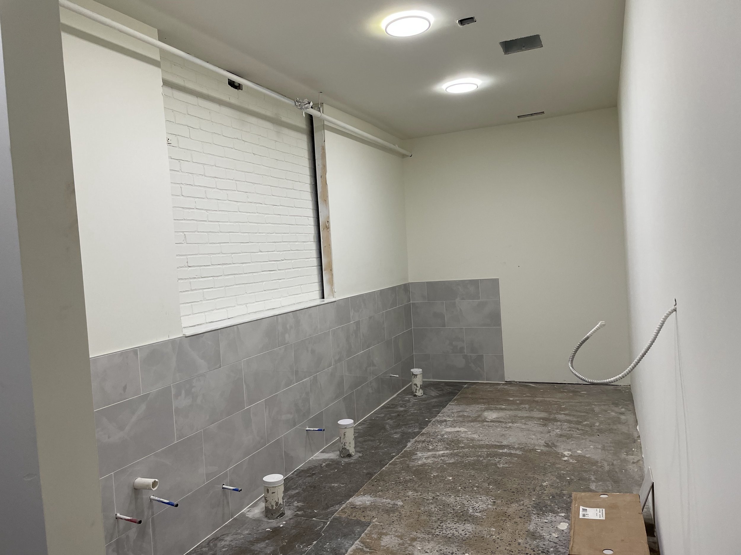 Updated bathrooms