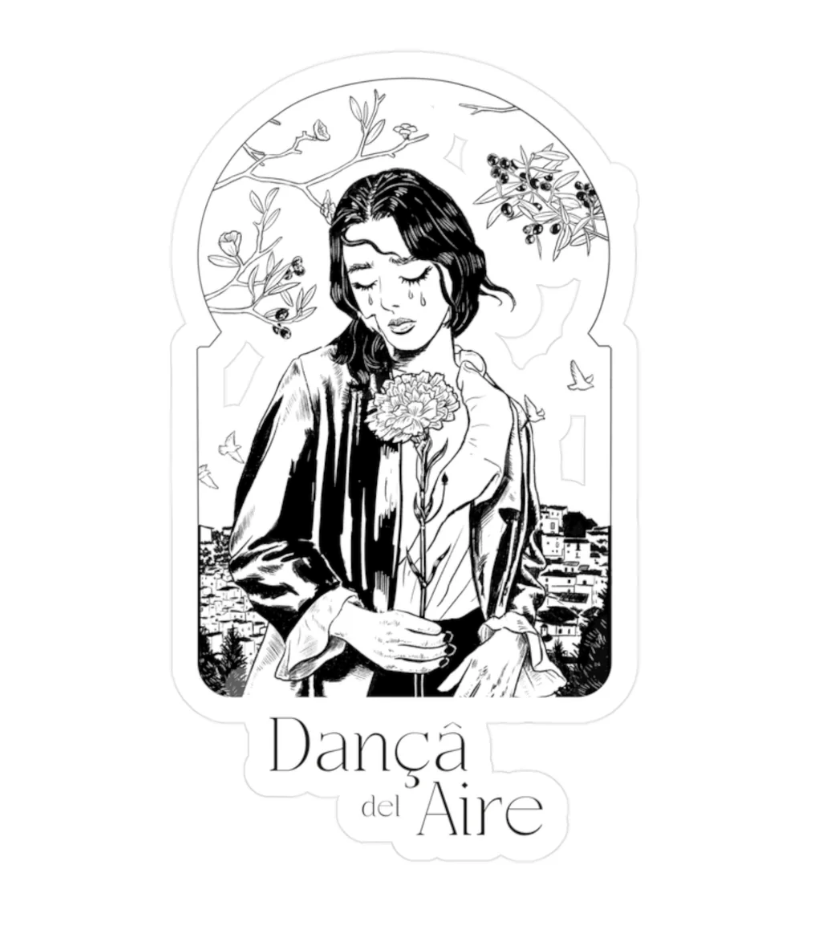 Dançâ del Aire, Pegatinâ || Azabache