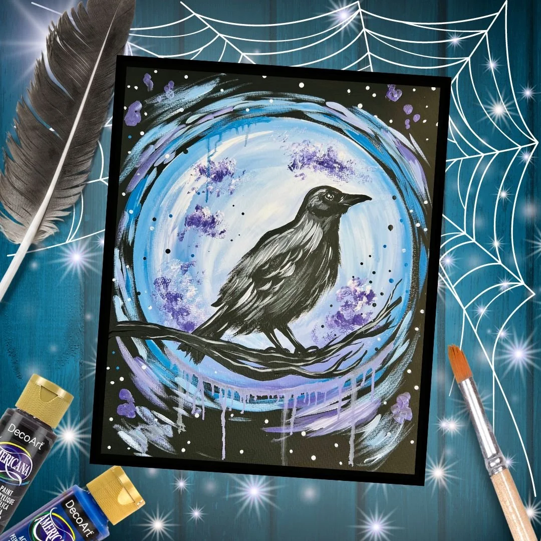 Paint by Ghastlight - Raven