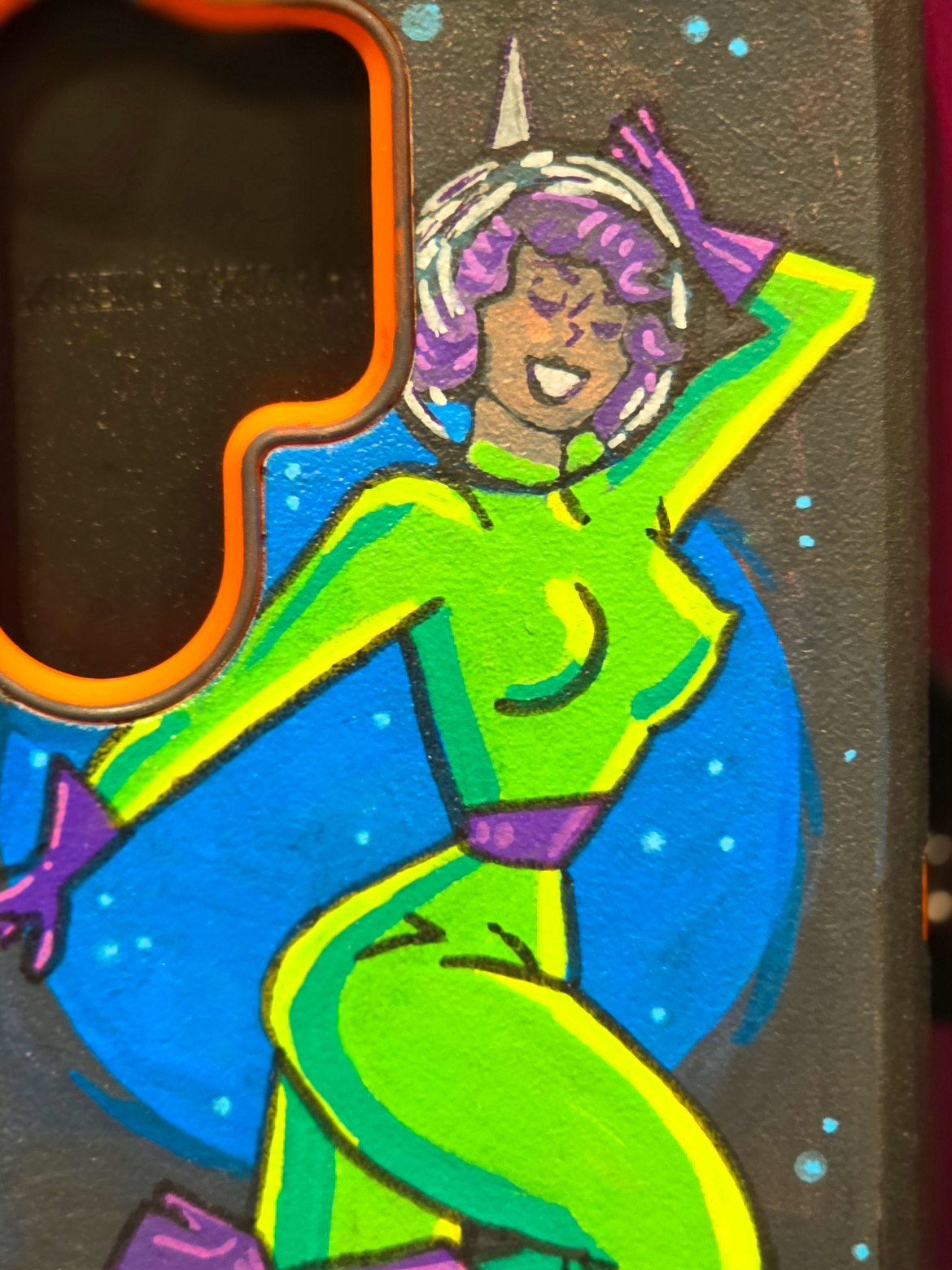 Retro Space Girl Phone Case 2.png