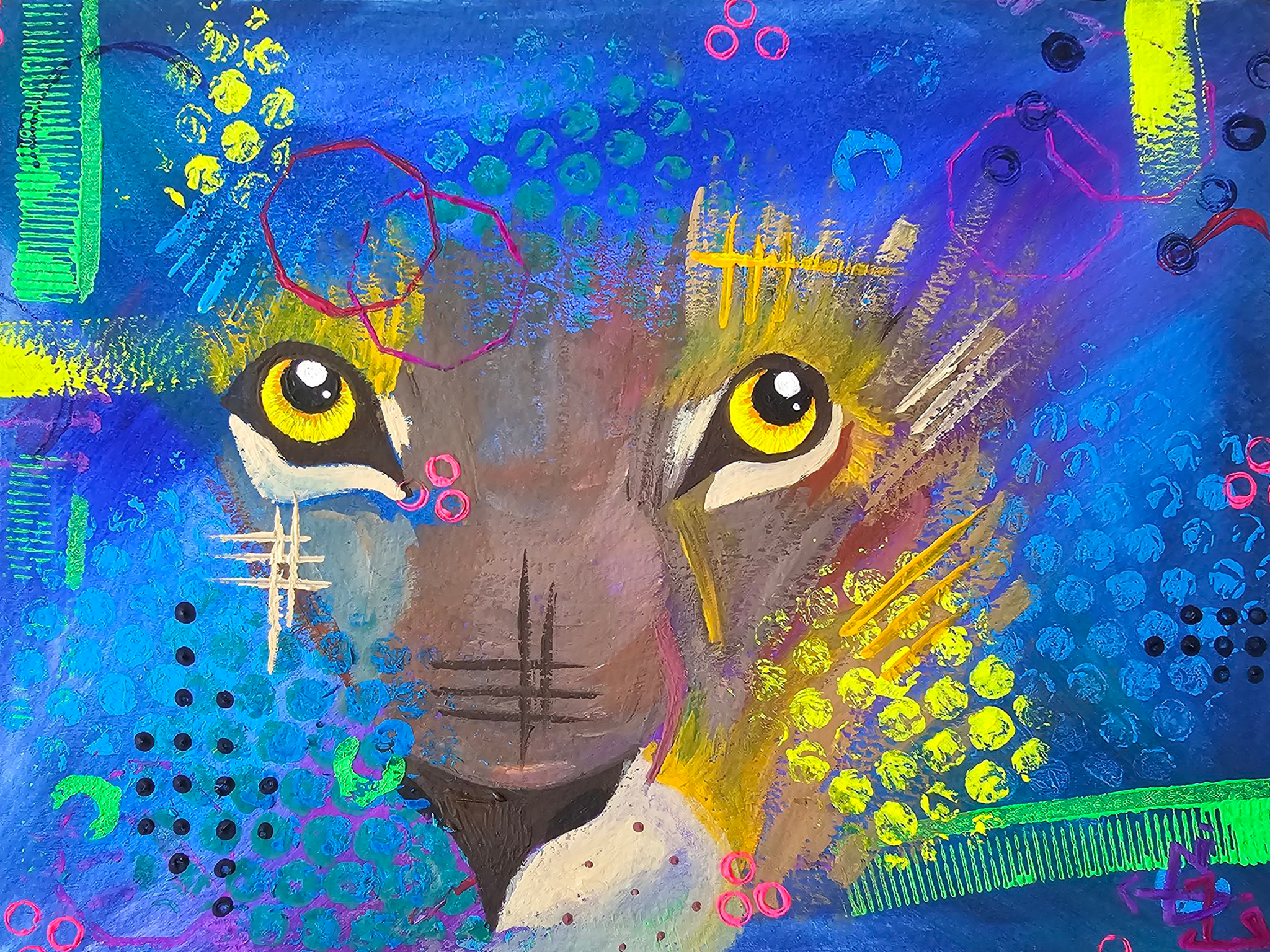 Neon Lion