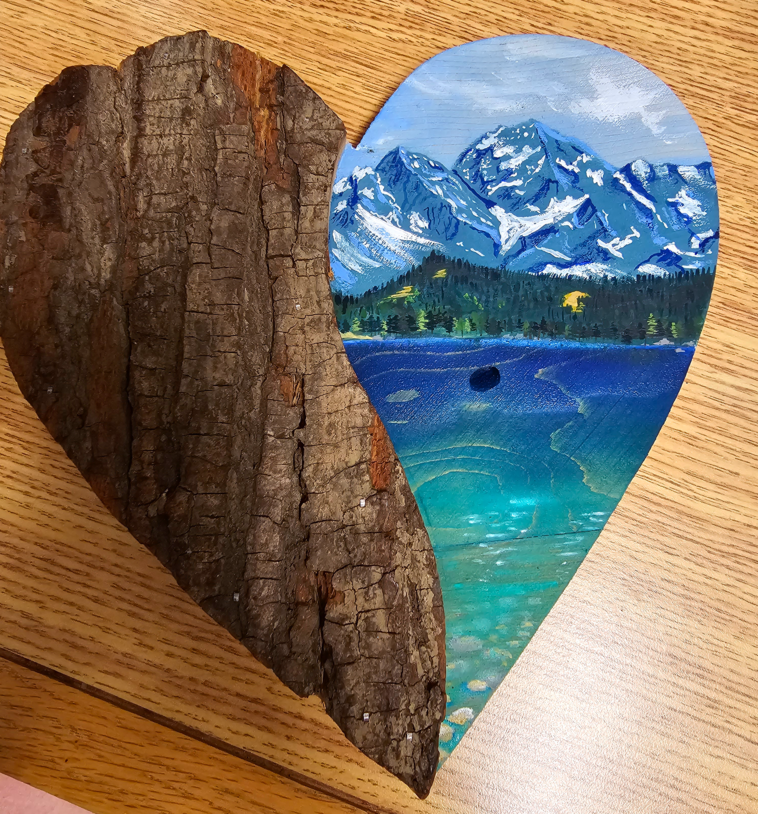 Lake Eibsee Heart