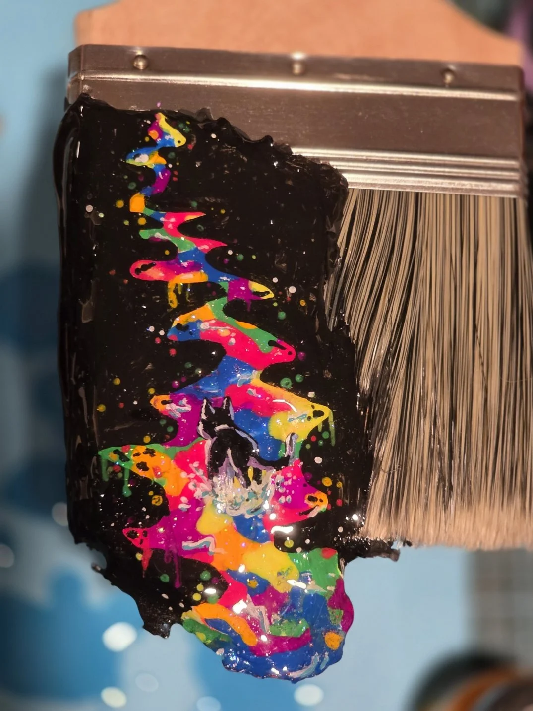 Cat in the Rain Paint Brush
