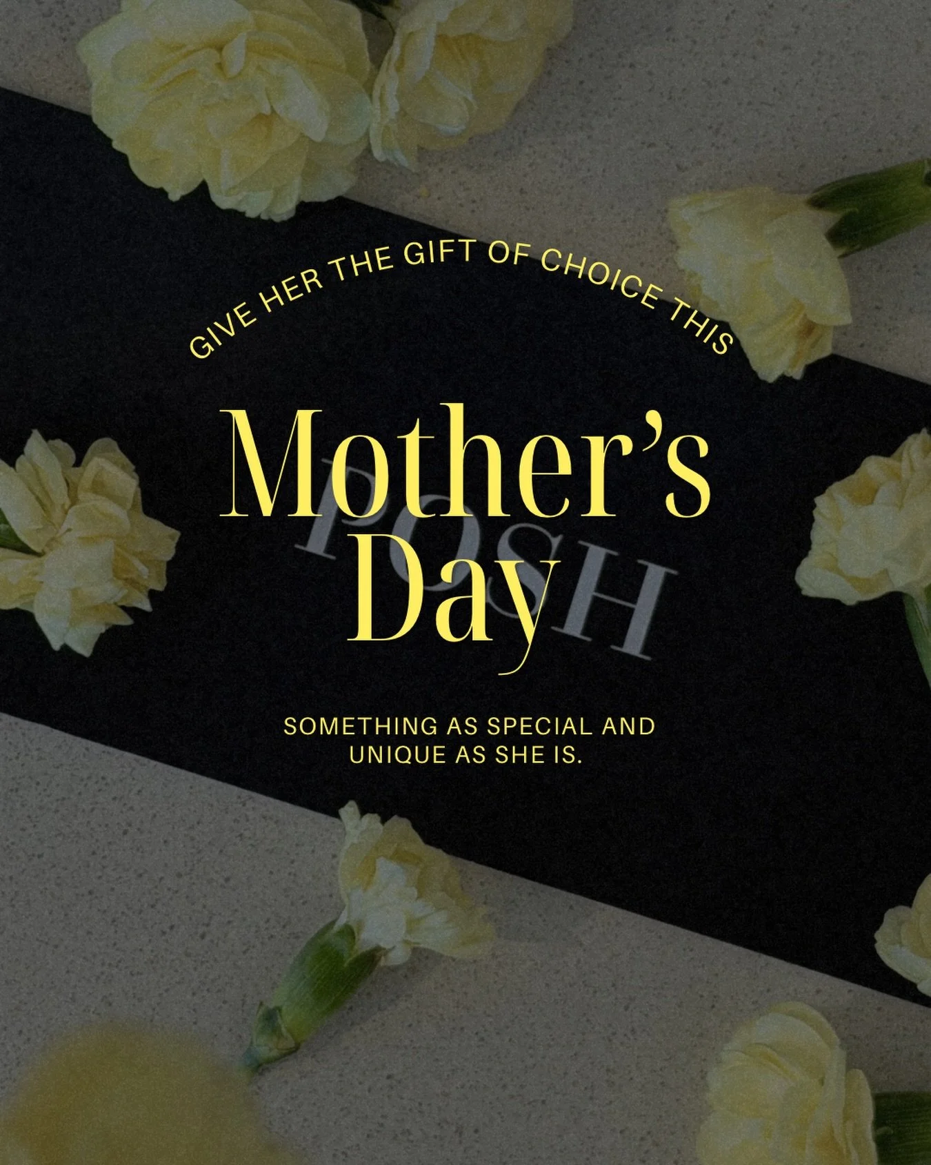 Mother&rsquo;s Day Gift 🌼

Give her the gift of choice this Mother&rsquo;s Day. With our gift card, she can select exactly what makes her happiest&mdash;something as special and unique as she is. 💛

#mothersdaygiftideas #mothersday #studioposh #kam