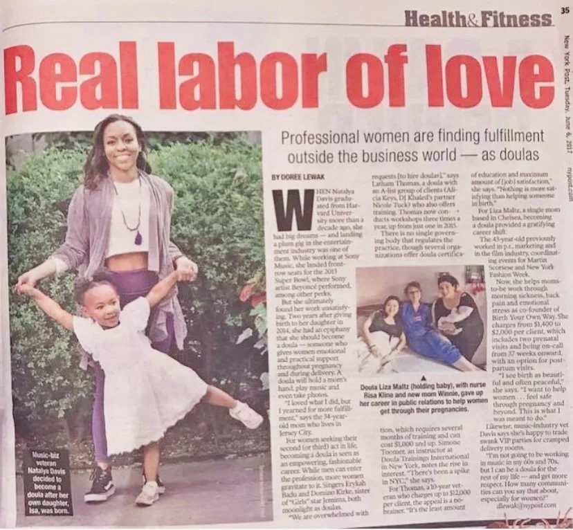 NY post article - Natalya Davis