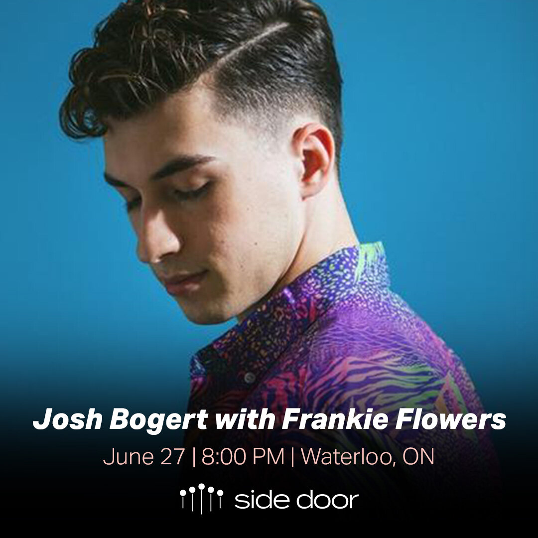 Straight from @NXNE, catch @joshbogert and @frankieflowersmusic performing an intimate show at the beautiful @emmanuelunited in Waterloo, ON. 📍

🎟️ Tickets are limited, so get yours before they sell out!