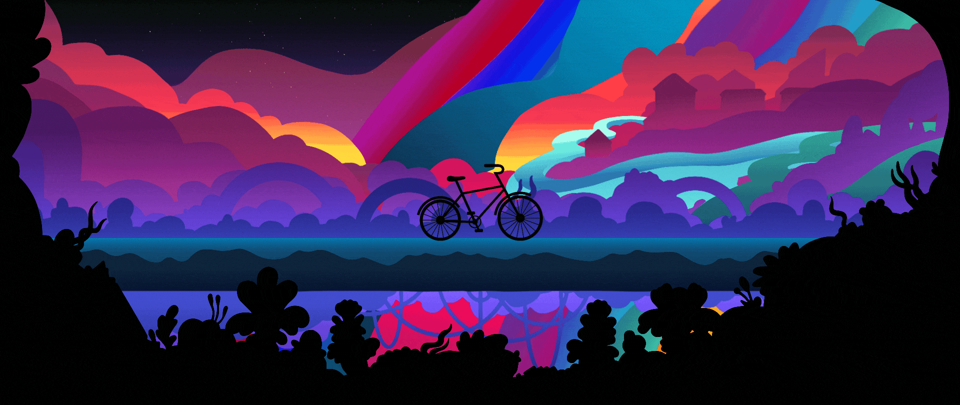 Bicycle_Night_Trippy_Environment_Animated_BG_v1.gif