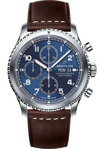 Breitling Aviator 8 Chronograph Blue Dial