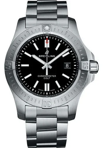 Breitling Chronomat Colt Volcano Black Dial