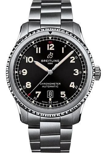 Breitling Aviator 8 Black Dial