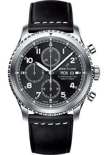 Breitling Aviator 8 Chronograph Black Dial