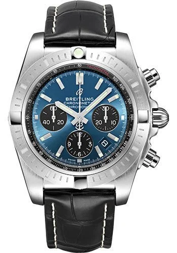 Breitling Chronomat B01 Chronograph Blackeye Blue Dial