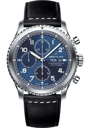 Breitling Aviator 8 Chronograph Blue Dial