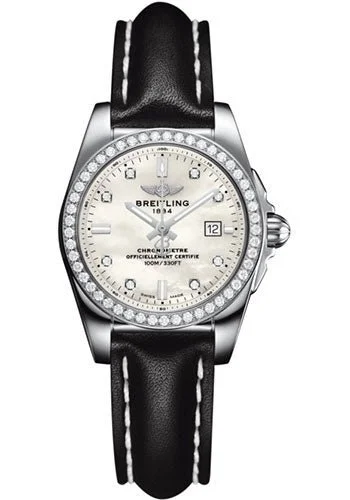 Breitling Galactic Mother Of Pearl Dial