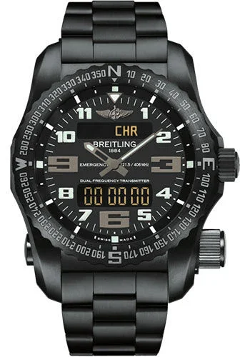 Breitling Emergency Volcano Black Dial