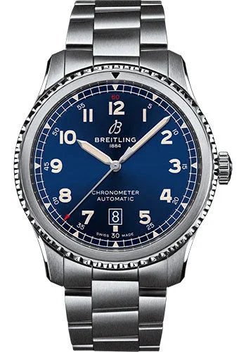 Breitling Aviator Blue Dial