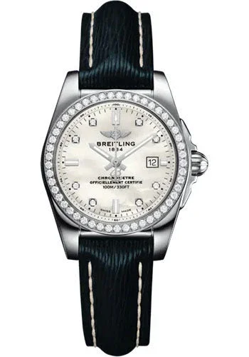 Breitling Galactic Mother Of Pearl Dial