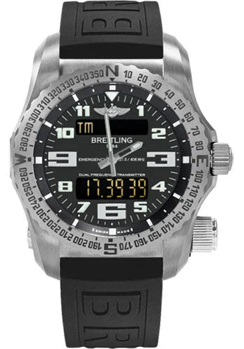 Breitling Emergency Volcano Black Dial