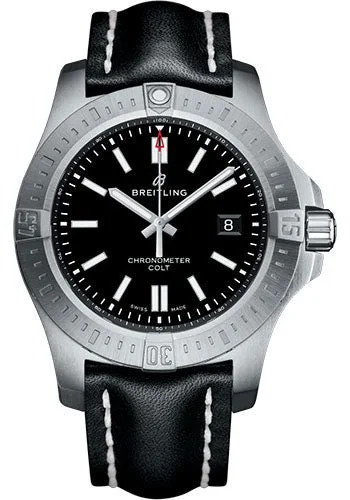 Breitling Chronomat Colt Volcano Black Dial