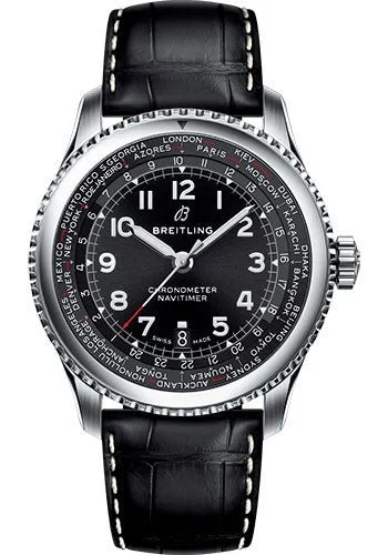 Breitling Aviator 8 B35 Unitime Black Dial