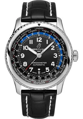 Breitling Aviator 8 B35 Unitime Black Dial