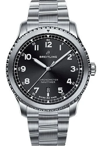 Breitling Aviator 8 Black Dial