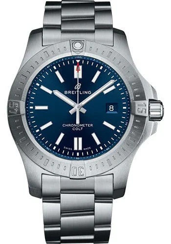 Breitling Chronomat Colt Mariner Blue Dial