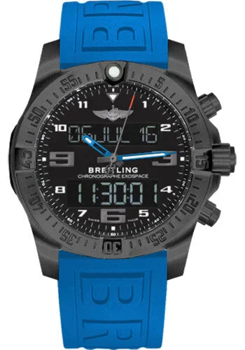 Breitling Exospace B55 Night Mission Bluetooth Chronograph Volcano Black Dial