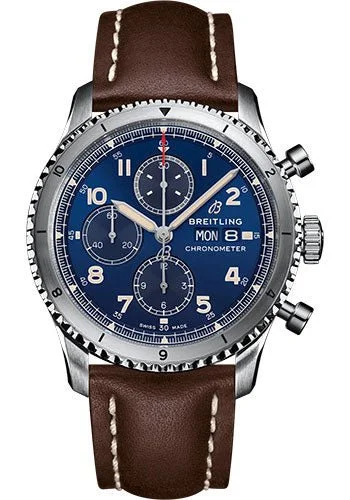 Breitling Aviator 8 Chronograph Blue Dial