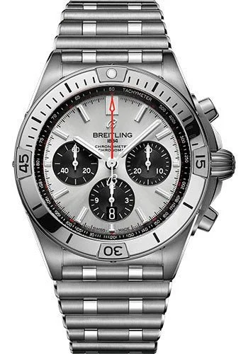 Breitling Chronomat B01 Silver Dial