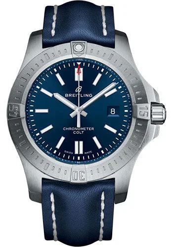 Breitling Chronomat Colt Mariner Blue Dial