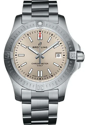 Breitling Chronomat Colt Silver Dial