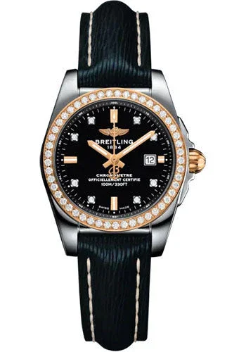 Breitling Galactic Black Dial