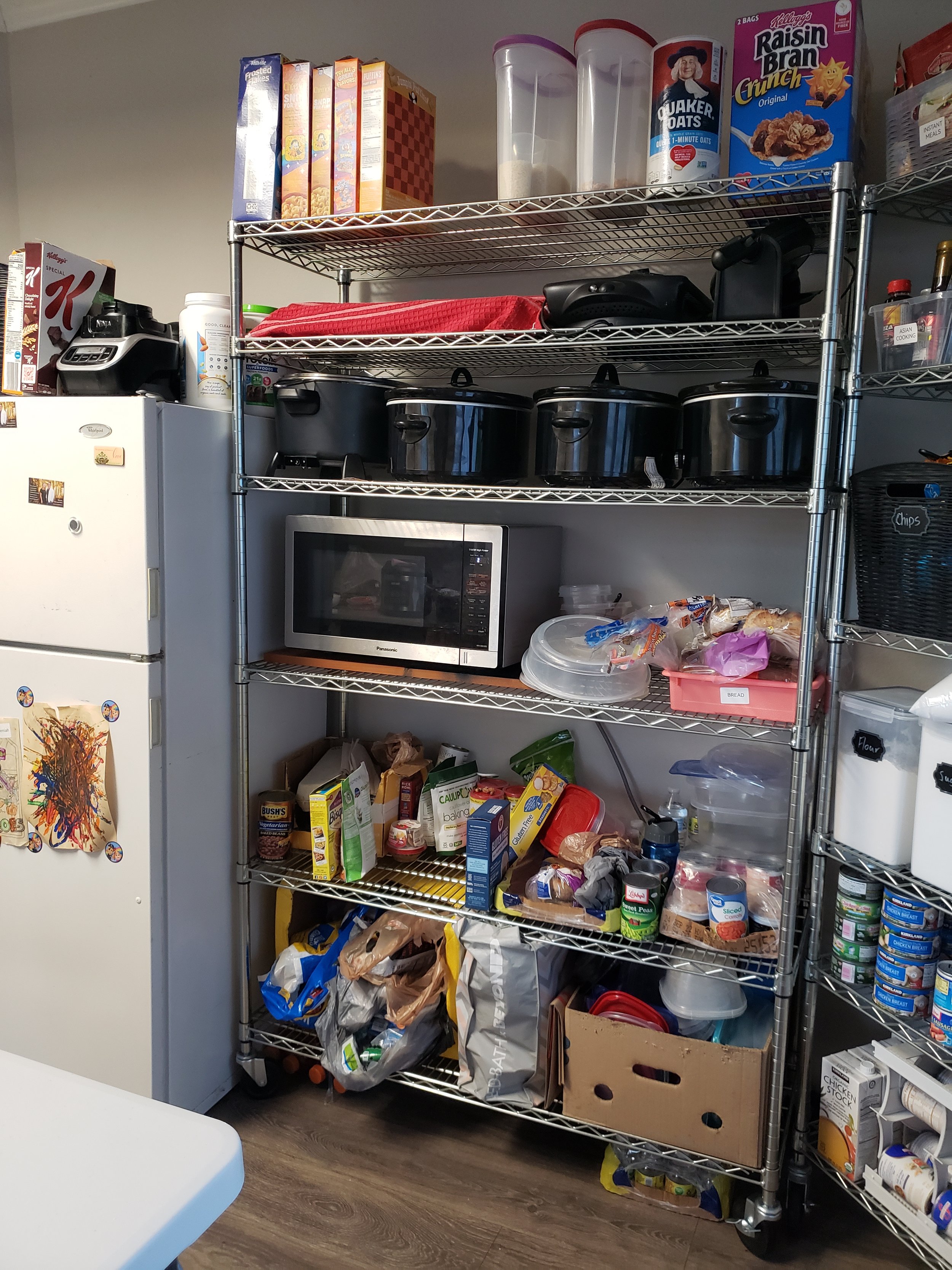 Left Shelf After