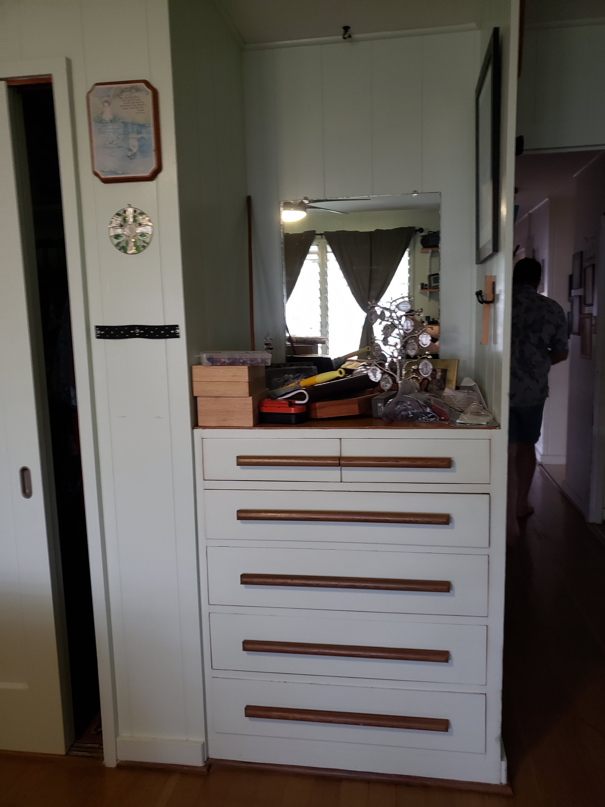 Dresser Before